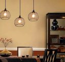 Ver imagem 2 de Pendente Aramado Nordic Retro Metal - Lustre Vintage Arame