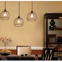 Ver imagem 2 de Pendente Aramado Nordic Retro Metal - Lustre Vintage Arame