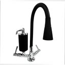 Ver imagem 3 de Torneira Cozinha Preta Mesa/bancada Gourmet 2 Jatos C-34 Luxo Casagrande Mundial