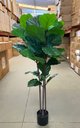 Ver imagem 3 de Ficus Lyrata Artificial Grande Planta Realista com 1.25m
