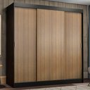 Ver imagem 2 de Guarda-roupa Casal Madesa Reno 3 Portas de Correr