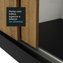 Ver mais imagens de Guarda-roupa Casal Madesa Reno 3 Portas de Correr