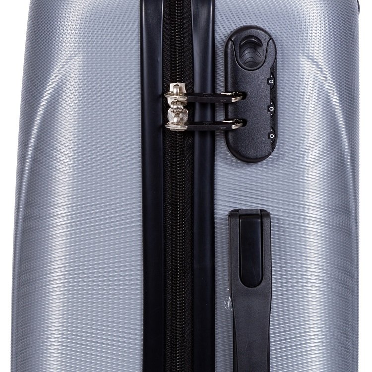 Mala Travelux Baden Tamanho P Prata - 8