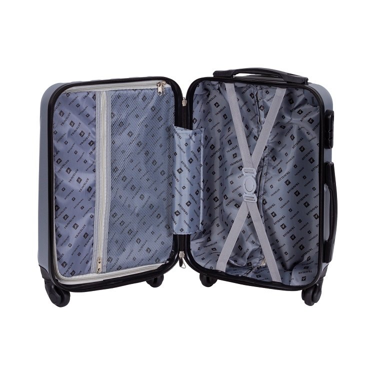 Mala Travelux Baden Tamanho P Prata - 5