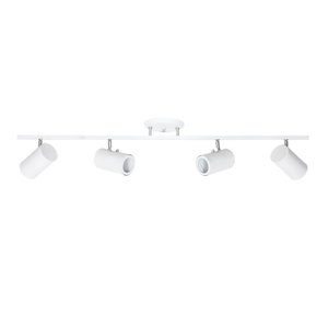 Spot Sobrepor em Alumínio Gz 10 515 4 Trilho Branco