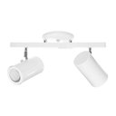 Ver imagem 1 de Spot Sobrepor em Alumínio E27 516 2 Trilho Branco Hiperlight