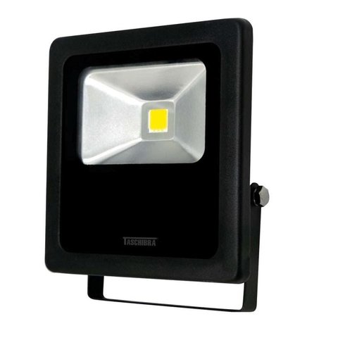 Refletor Led Ip65 Tr100 autovolt 100w 6500k preto Taschibra