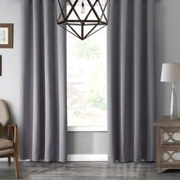 Cortina Corta Luz Vida Pratika Blackout em PVC 200x200 Cinza - 1