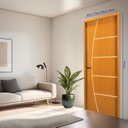 Ver imagem 3 de Folha de Porta Frisada 210x80x3,5 Gitale Portas