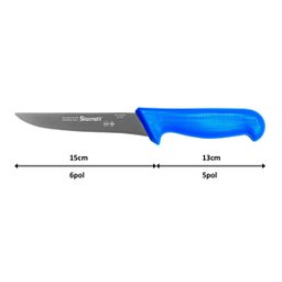 Faca de Desossa Reta Larga Inox 6 Starrett Bkl103-6 Azul - 3