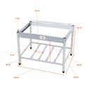Ver imagem 2 de Cavalete de Apoio Inox Chapa Char Broiler Americana Cg90 Cgg90 Mod Cecgp90 - Venâncio