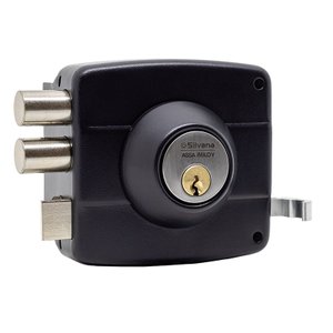 Fechadura de Sobrepor 927 - 100 Mm - Preto
