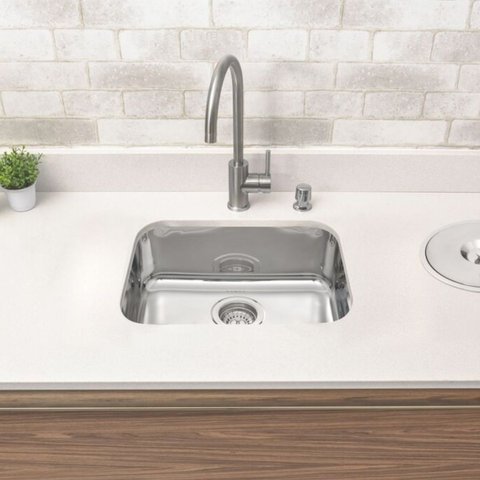Cuba Tramontina Lavínia 47bl em Aço Inox Alto Brilho 47x30cm