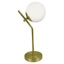 Ver imagem 2 de Kit 2 Abajur Luminária De Mesa Aro Jabuticaba Orby Dourada