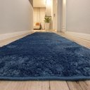 Ver imagem 3 de Passadeira Macio Azul 0.66x2 Antiderrapante Id Decor