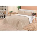 Ver imagem 2 de Cobre Leito Clara Casal Queen Dupla Face 03 Peças - Branco