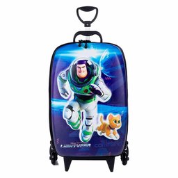 Mochila 3d de Rodinhas Infantil - Disney-pixar - Buzz Lightyear - Maxtoy - 4