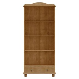 Conjunto Cozinha: Cristaleira 8 Portas 4 Gavetas e Vitrine 2 Portas 1 Gaveta Rubi Freijó Madeira Pin - 7