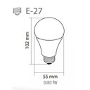 Ver imagem 2 de Kit Lâmpadas Bulbo Led 9w 6500k - 10 Unidades - Ourolux
