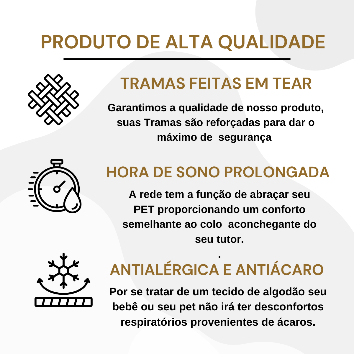 Suporte de Ferro Reforçado C/ Gancho + Mini Rede Descanso até 30kg para Bebê / Pet 100% Algodão Azul - 6