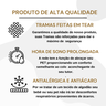 Suporte de Ferro Reforçado C/ Gancho + Mini Rede Descanso até 30kg para Bebê / Pet 100% Algodão Azul - 6