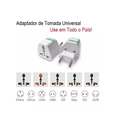 Adaptador Tomada Universal Padrão Europeu Uk para Brasil - 4