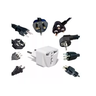 Adaptador Tomada Universal Padrão Europeu Uk para Brasil - 6