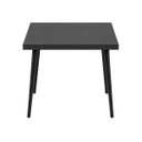 Ver imagem 1 de Mesa Quadrada Safira 70cm Black Total MDF e Madeira