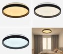 Ver imagem 4 de Plafon Led Duetto Redondo 26cm 18w Bivolt Tcc Ajustável - Preto