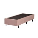 Ver imagem 1 de Base Box Solteiro Suede Rosé