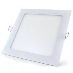 Plafon de Embutir 18W Quadrado 6400K Ourolux - 2