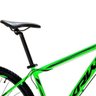 Bicicleta Aro 29 Krw Alumínio 24 Vel Freio Hidráulico Suspensão Dianteira S2 Verde-preto 15.5 - 7