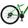 Bicicleta Aro 29 Krw Alumínio 24 Vel Freio Hidráulico Suspensão Dianteira S2 Verde-preto 15.5 - 5