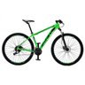Bicicleta Aro 29 Krw Alumínio 24 Vel Freio Hidráulico Suspensão Dianteira S2 Verde-preto 15.5 - 1