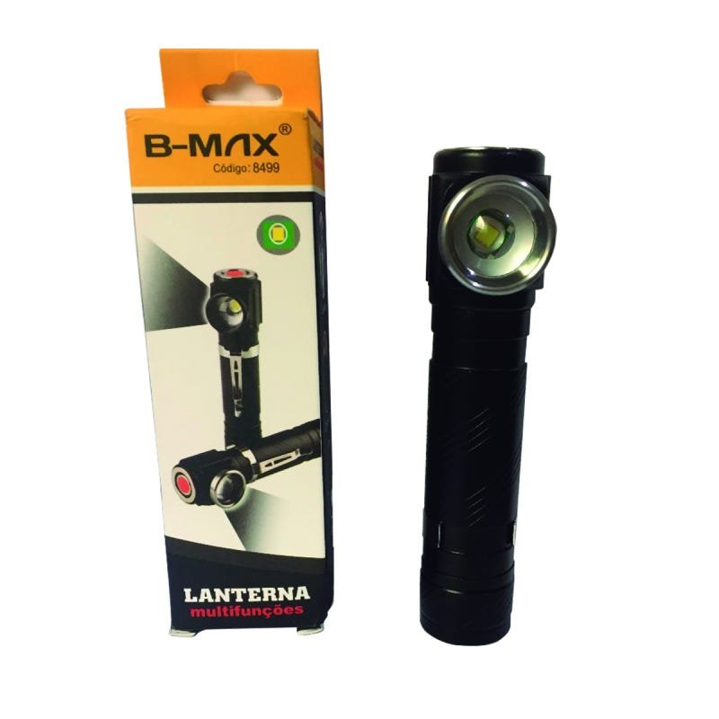 Mini Lanterna B-MAX Multifunções BM-8499 | MadeiraMadeira