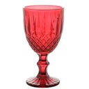 Ver imagem 2 de Cj 6 Taças Vidro P/ Água Vinho Bebidas Greek Vermelho 345ml