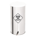 Ver imagem 4 de Lixeira Coleta Seletiva Pedal 50l de Aço Inox - Verde