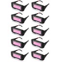 Ver imagem 1 de Oculos de Solda Solar Kit 10 Unidades Epi Soldador Eletrodo Anti Reflexo