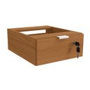 Ver imagem 3 de Conjunto Completo para Escritório 5 Peças com Mesa Escrivaninha Linha Industrial Kappesberg