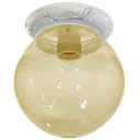Ver imagem 1 de Plafon Colonial Chapa Branco Globo Ambar 10x20 Retrô