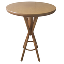 Ver imagem 1 de Mesa Bistrô Eva Selva Diam 70 Cm Nogal