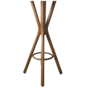 Ver imagem 3 de Mesa Bistrô Eva Selva Diam 70 Cm Nogal