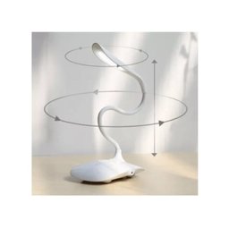 Luminária Mesa Flexivel Touch Sem Fio 3 Níveis Luz 14 Led - 2