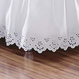 Saia Box Casal Queen Perolla - Branco - 2