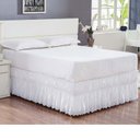 Ver imagem 1 de Saia Box Casal King Perolla - Branco