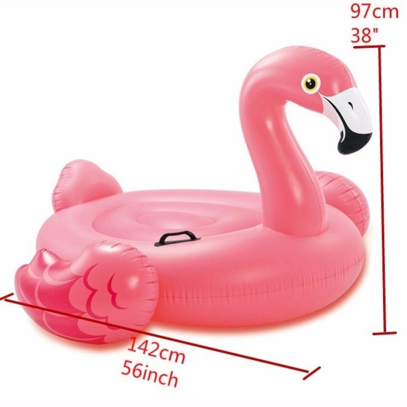 Boia Gigante Flamingo Inflável - Intex - 4