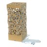 Luminária Floral Provençal Arabesco mdf 3D Para Montar - 1