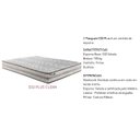 Ver imagem 2 de Colchão Queen Paropas Espuma D33 Pasquale Plus Euro Pillow Clean (158x198x25) -