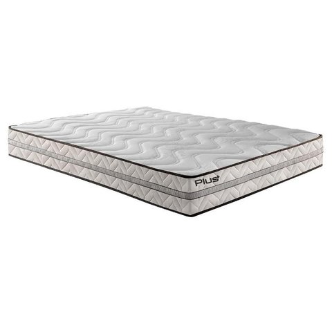 Colchão Queen Paropas Espuma D33 Pasquale Plus Euro Pillow Clean (158x198x25) - 