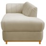 Diva Recamier Vanessa 160cm Lado Direito Linho Bege - Amarena Móveis - 3